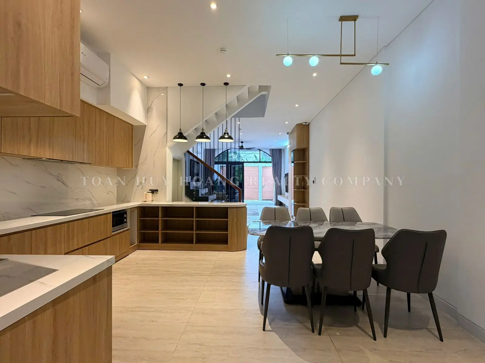 HOUSE FOR RENT IN NAM VIET A, DA NANG | 3 FLOORS | 3 ENSUITE BEDROOMS | FULLY FURNISHED, view 7