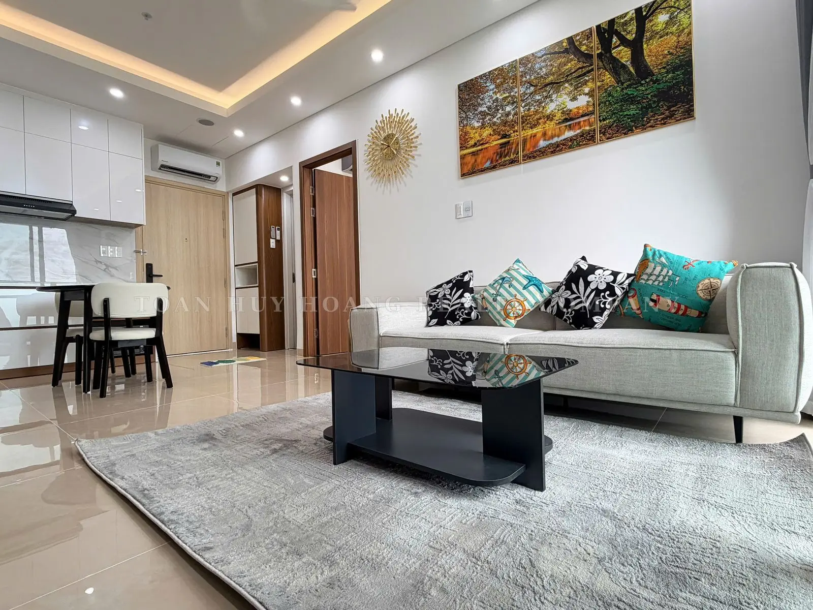 Panoma 1 Apartment for Rent in Da Nang – 51m², High Floor, Sea & Han River Views, view 2