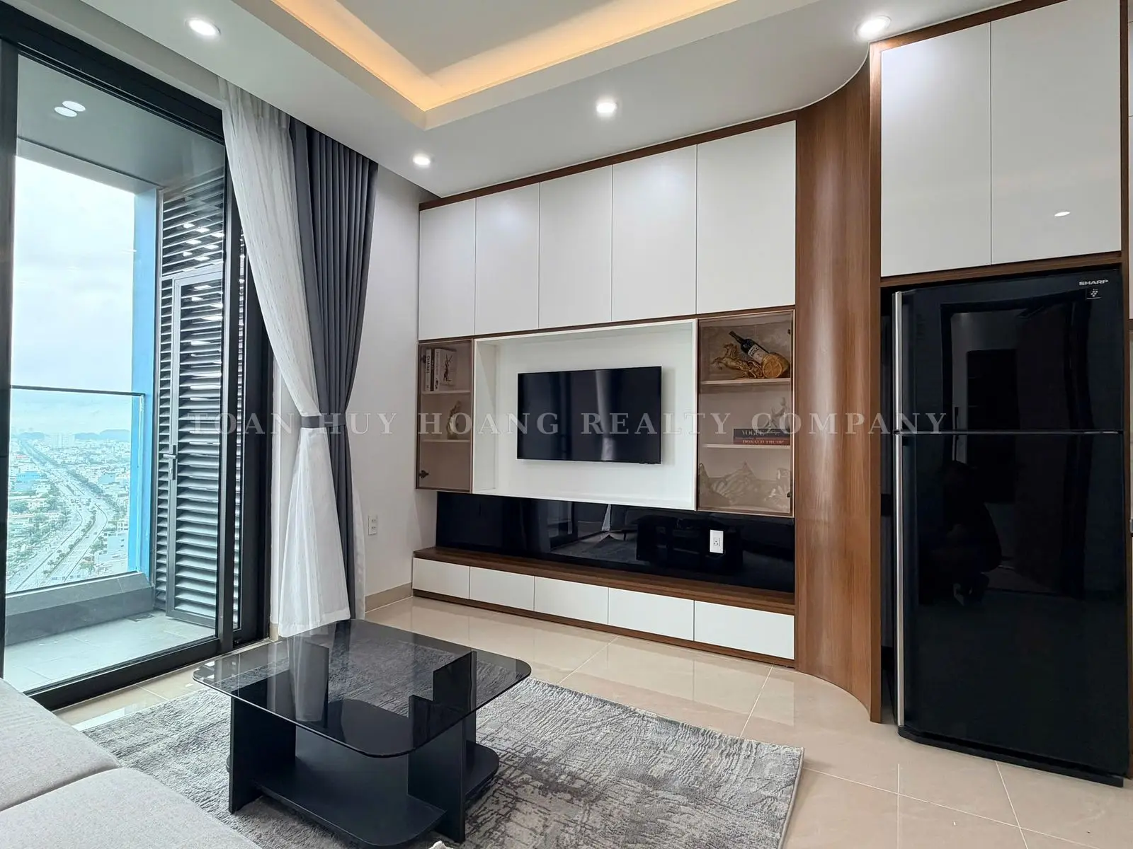 Panoma 1 Apartment for Rent in Da Nang – 51m², High Floor, Sea & Han River Views, view 3