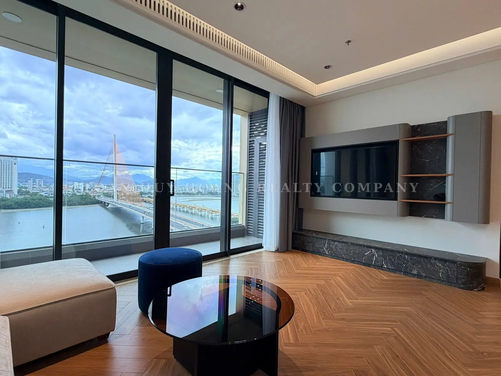 Panoma Da Nang Apartment for Rent | 100m² | 3 Bedrooms | Direct Han River View | Brand-New Luxury Interior, view 3
