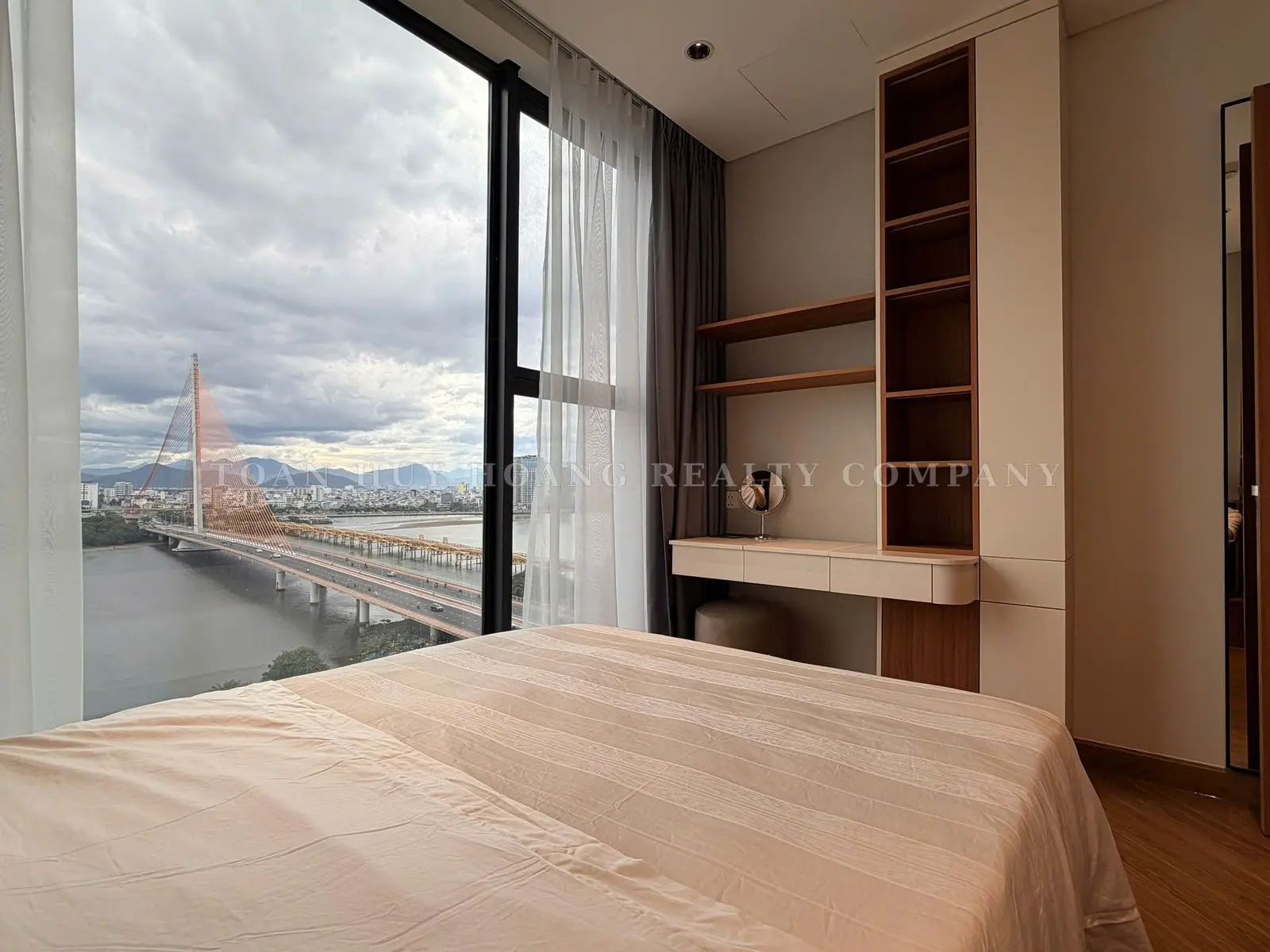 Panoma Da Nang Apartment for Rent | 100m² | 3 Bedrooms | Direct Han River View | Brand-New Luxury Interior, view 9