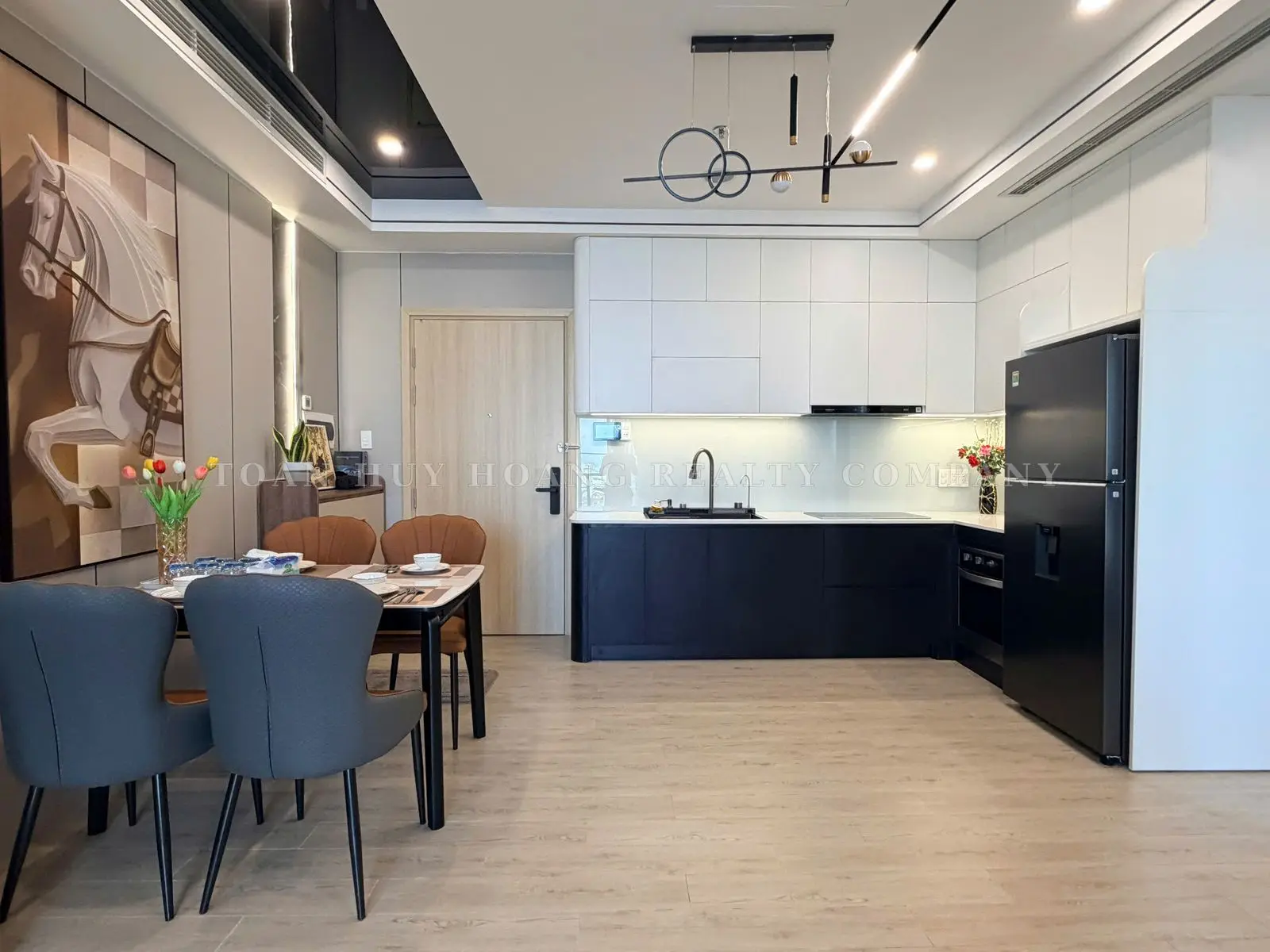 Ponte Apartment for Rent in Da Nang | 51m² | 1BR+ | Direct Han River View | Luxury Interior, view 4