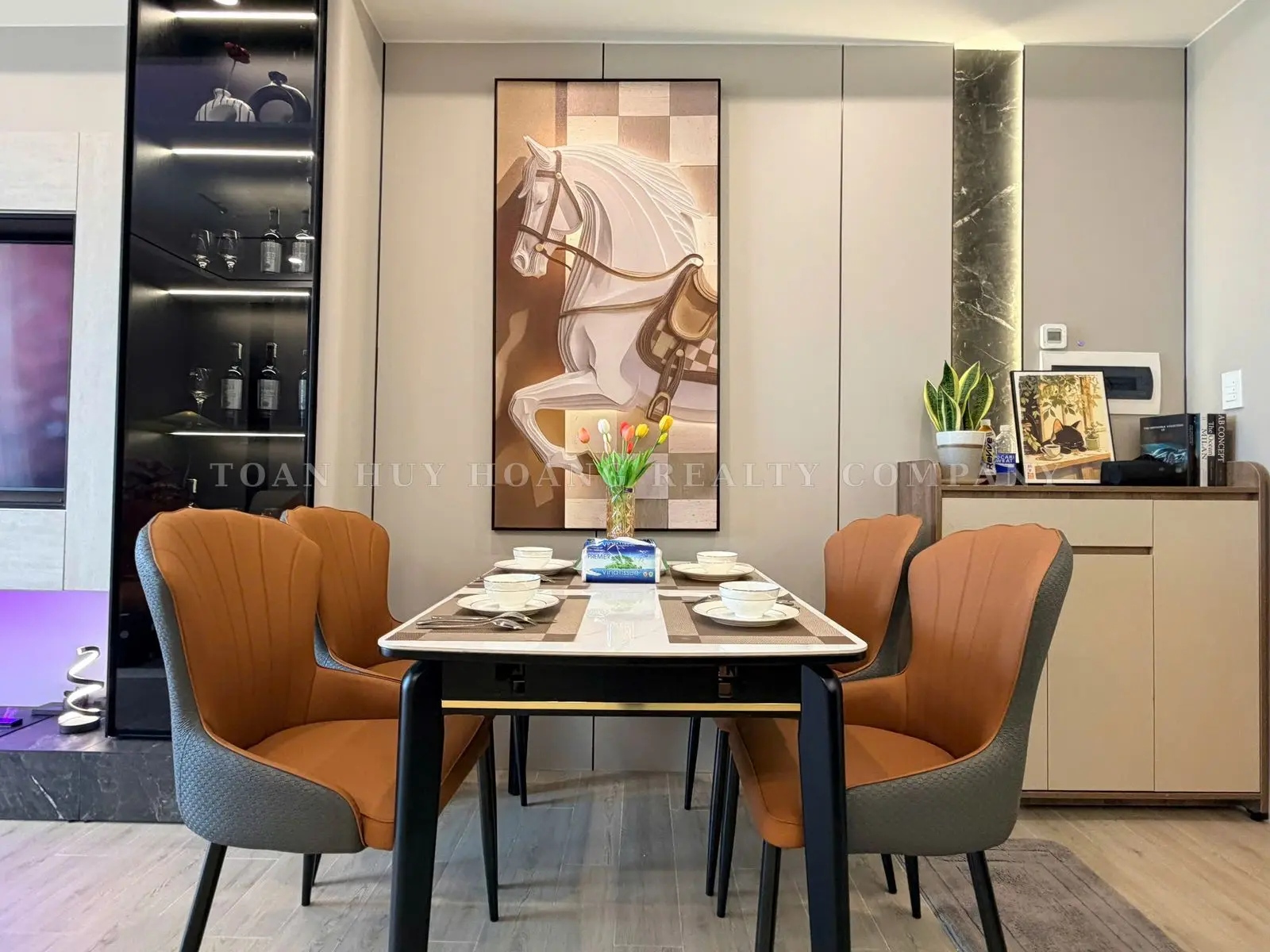 Ponte Apartment for Rent in Da Nang | 51m² | 1BR+ | Direct Han River View | Luxury Interior, view 6