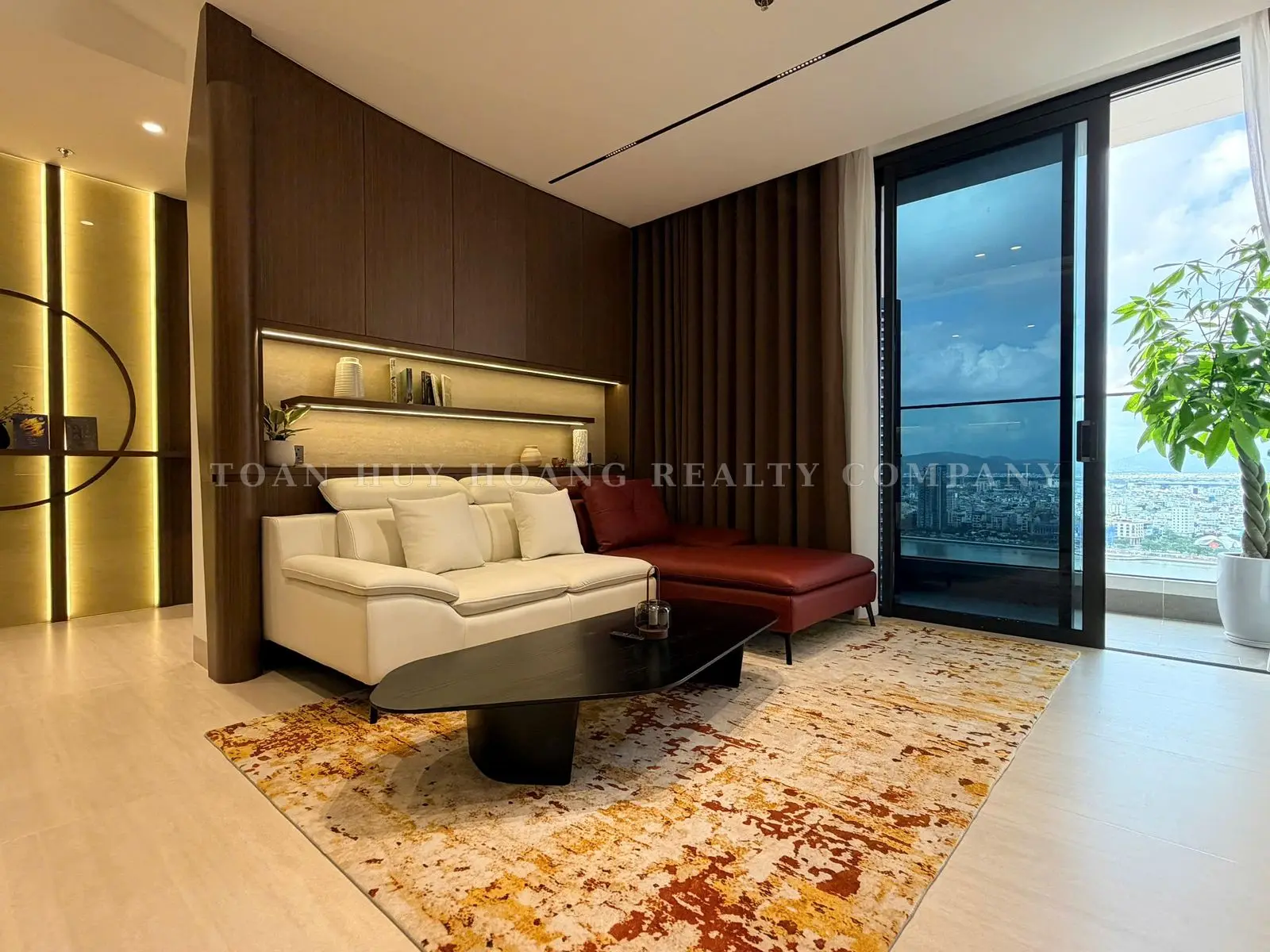 Ponte Apartment for Rent 53m², 1 Bedroom+, High Floor, River View, Luxury Interior, view 3