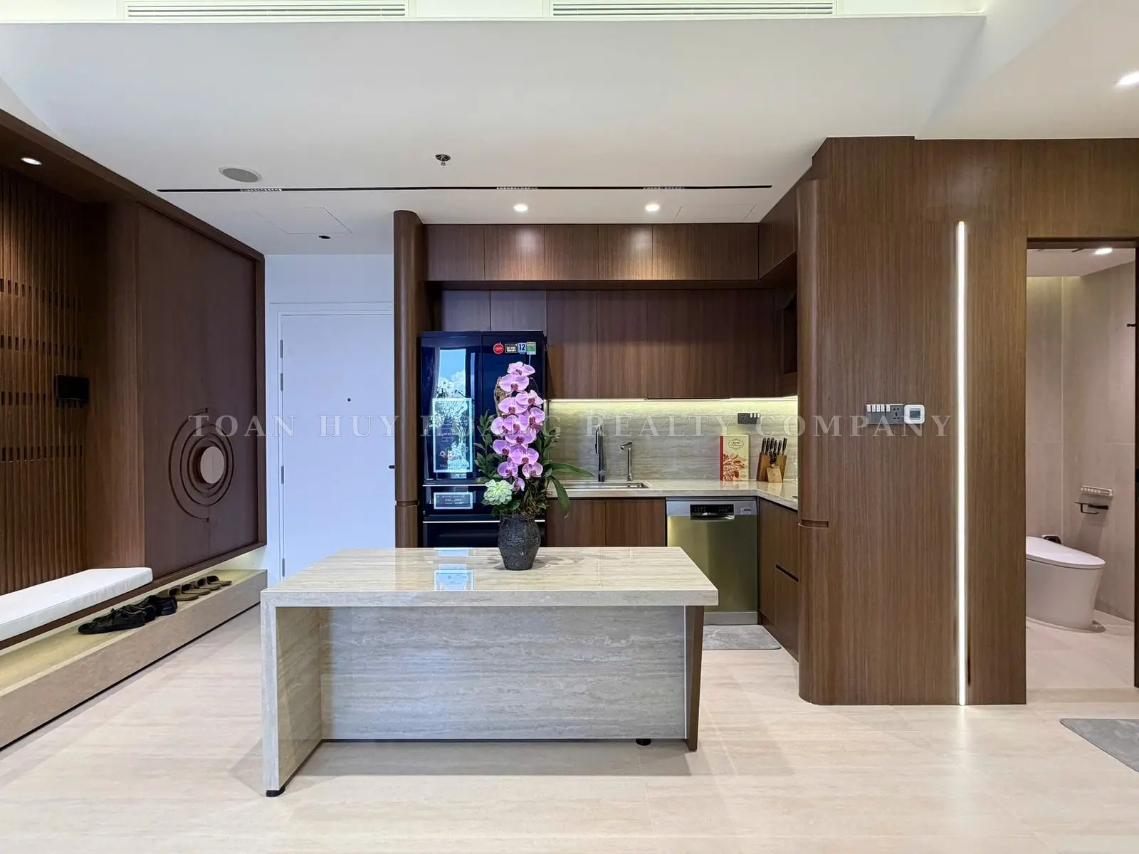 Ponte Apartment for Rent 53m², 1 Bedroom+, High Floor, River View, Luxury Interior, view 7
