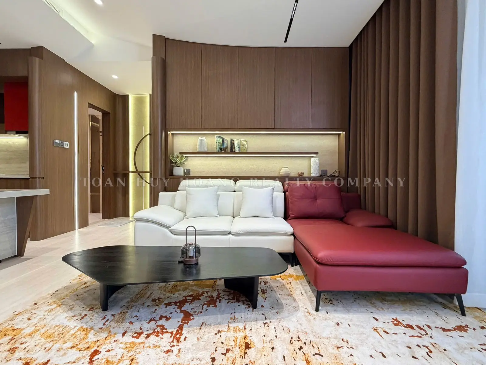 Ponte Apartment for Rent 53m², 1 Bedroom+, High Floor, River View, Luxury Interior